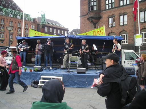 Ready Steady Blues Band på Rådhuspladsen